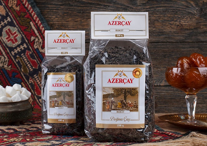 Азерчай черный "Букет" (пакет) 100 гр.