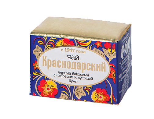 Чай Краснодарский черный с чабрецом и душицей "Мацеста чай", 50 гр.