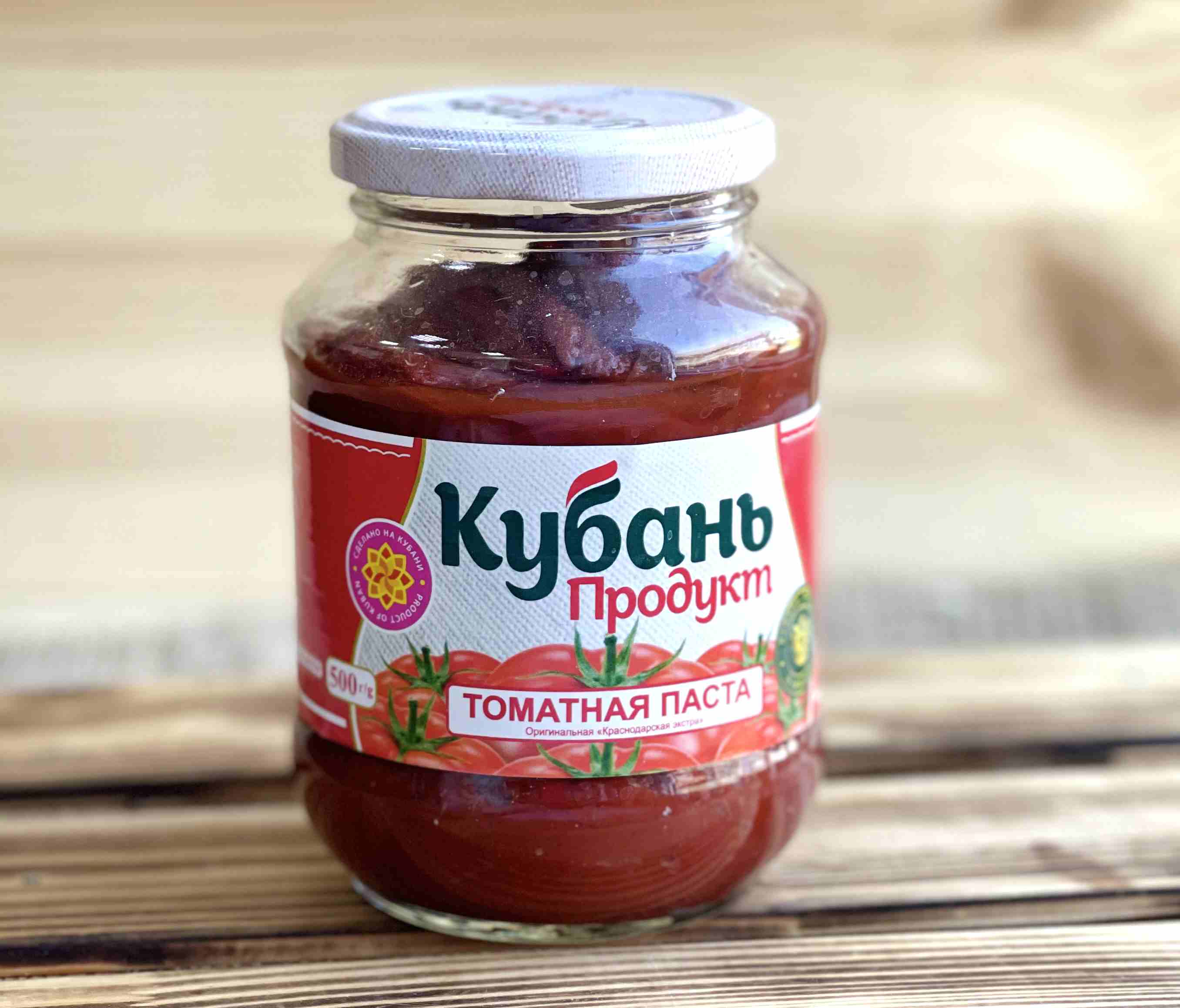 Паста томатная Кубань (стекло), 500 гр.