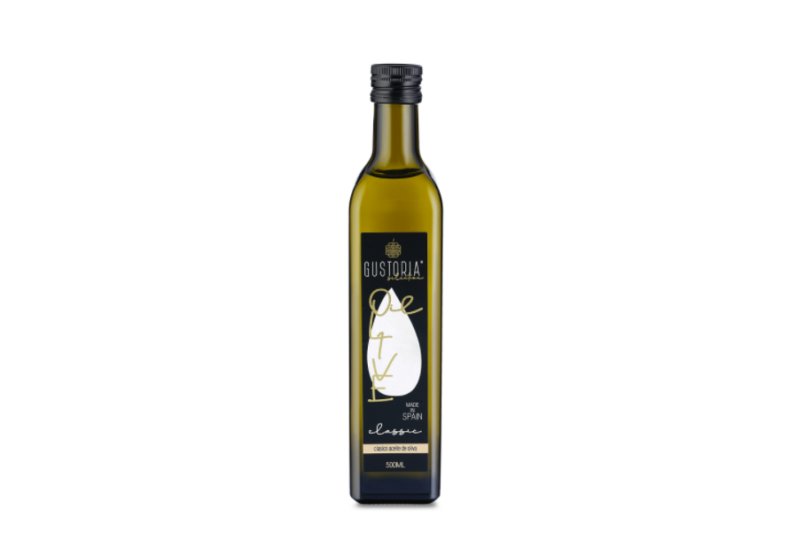 Масло оливковое рафинированное Gustoria Classic, 500 мл. Испания