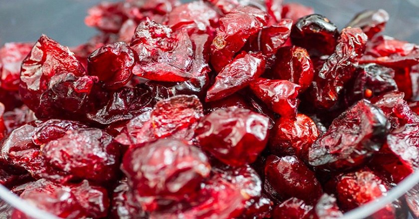 Вишня вяленая без косточки, сладкая