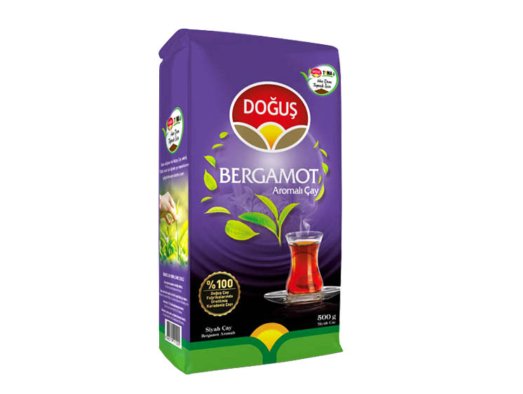Чай черный заварной с бергамотом 500гр. Dogus Bergamot Aromali Турция
