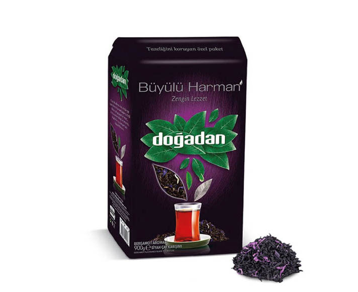 Чай черный с бергамотом и васильком Dogadan, 900 гр. Турция