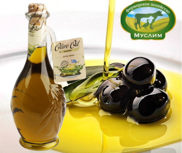 Масло оливковое "Камарко" нераф. "Extra virgin oil" ст.графин 0,5 л. Греция