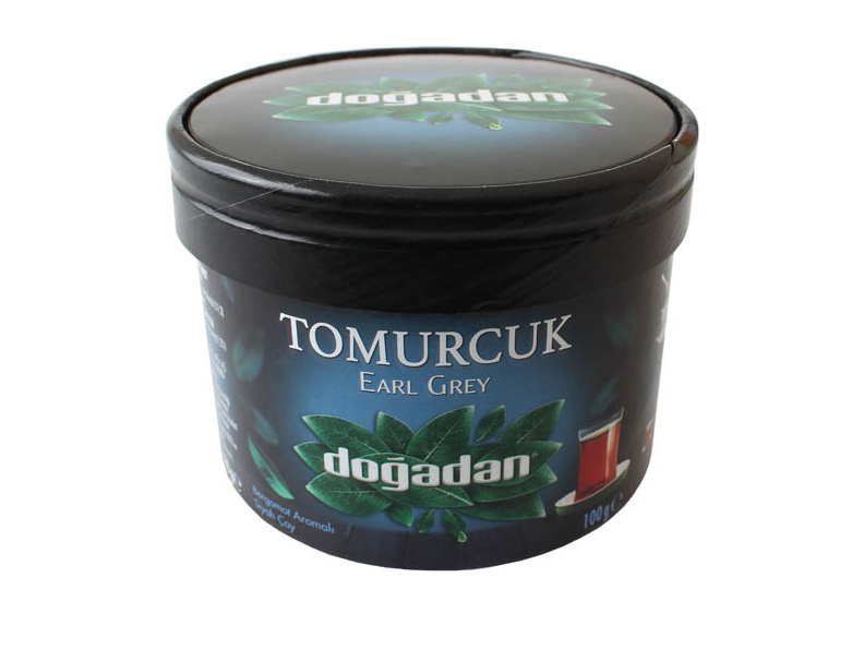 Чай чёрный заварной TOMURCUK EARL GREY 100гр. DOGADAN Турция