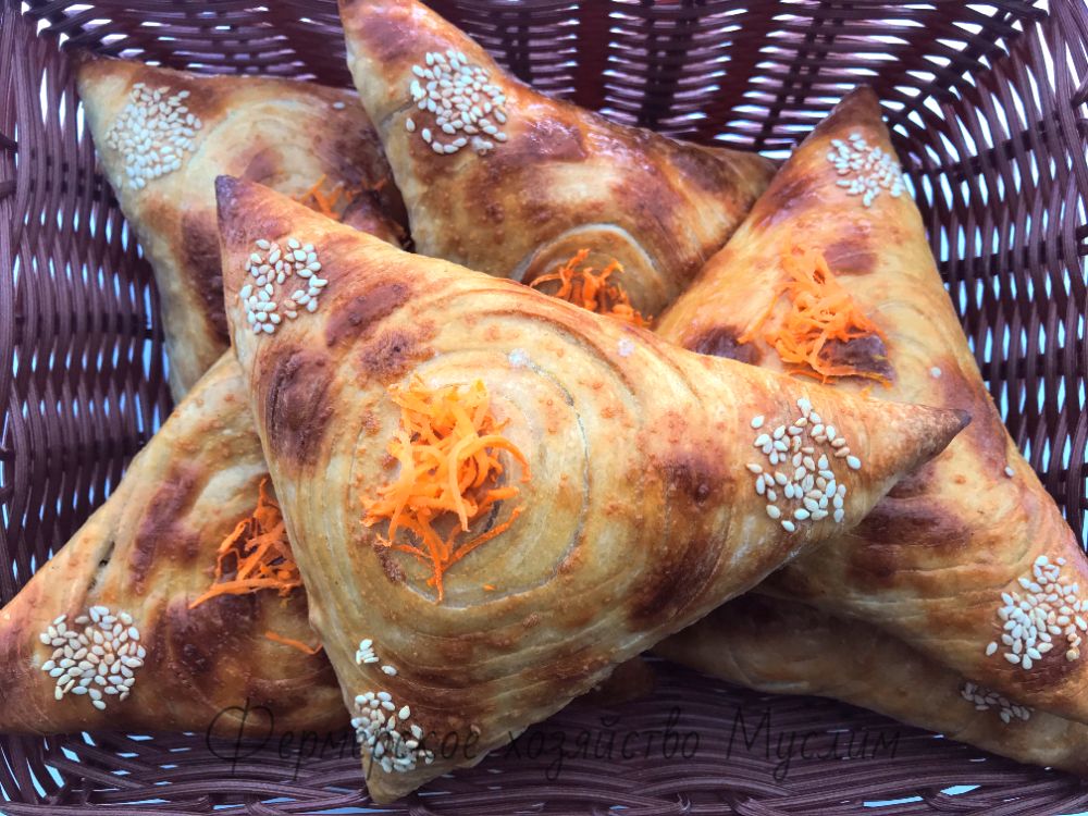 Самса с картофелем